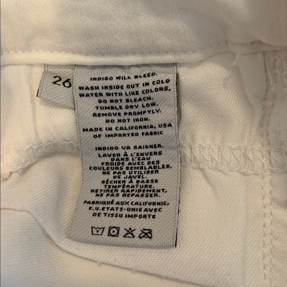 J Brand White Flared Pants 26 - Picture 15 of 16